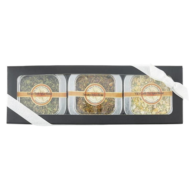 Olive Oil Dips 3 Tin Gift Box