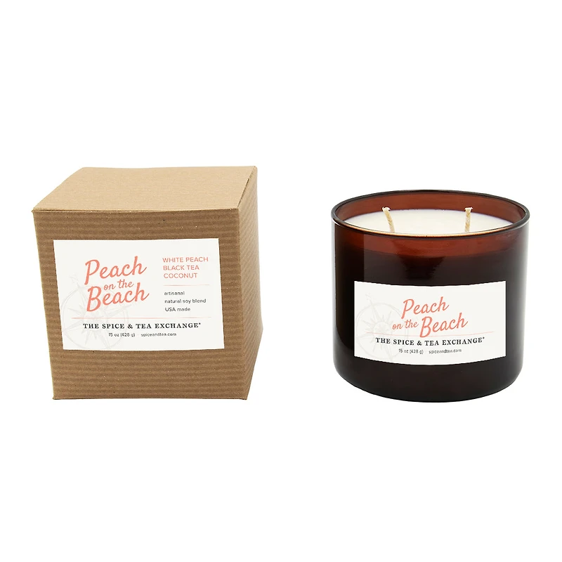 Peach on the Beach Candle