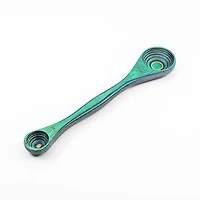 Double Ended Spoon (Navy, Peacock, Lemon, Natural)