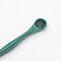 Double Ended Spoon (Navy, Peacock, Lemon, Natural)