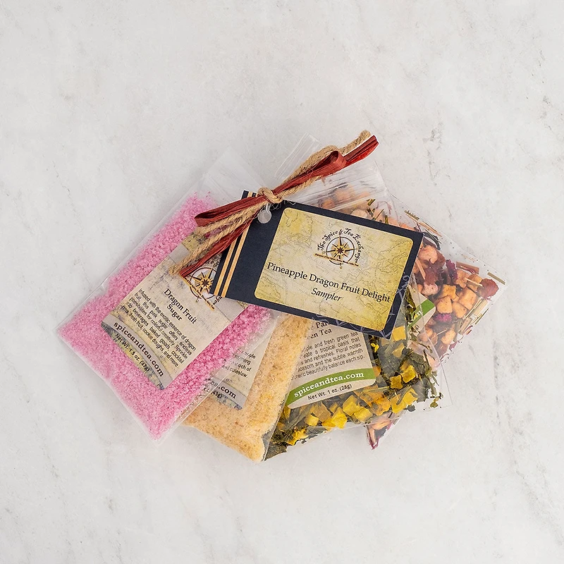 Pineapple Dragon Fruit Delight Sampler