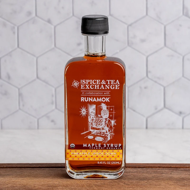 Organic Pineapple Upside Down Maple Syrup