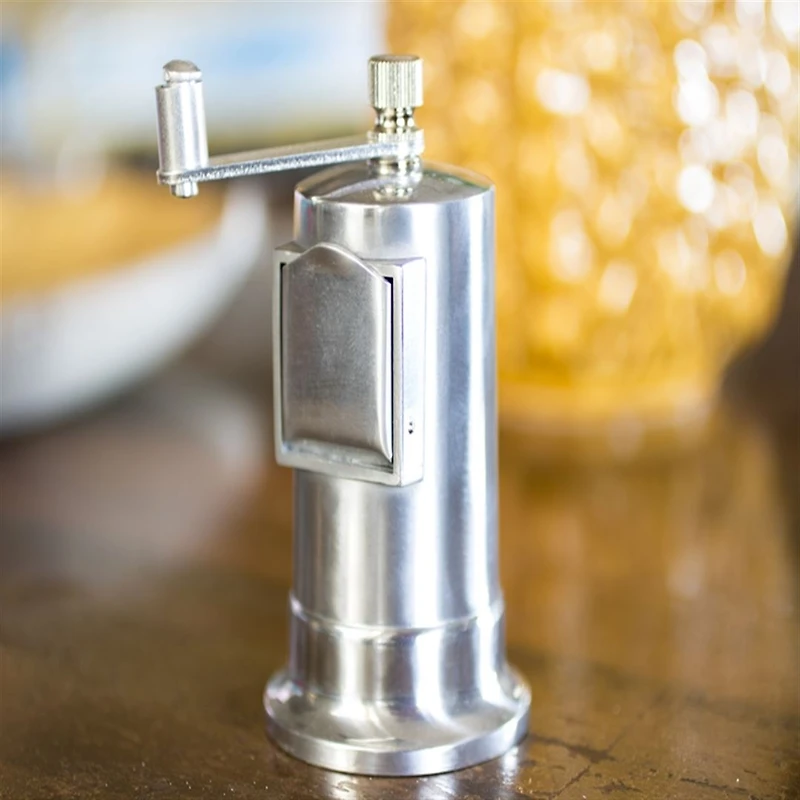 Polished Aluminum Pepper Mill