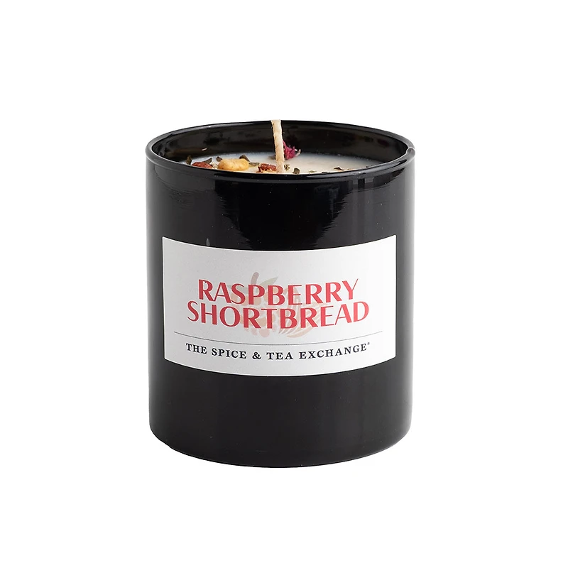 Raspberry Shortbread Candle