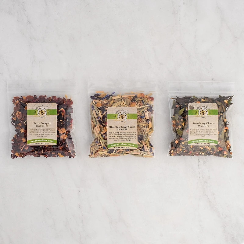 Red White and Blue Iced Tea Sampler