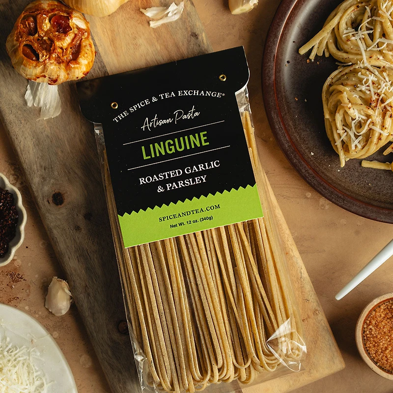 Roasted Garlic Linguine