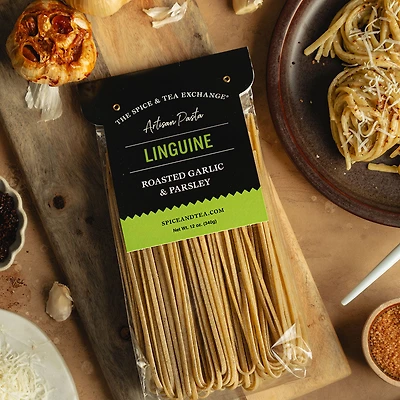 Roasted Garlic Linguine