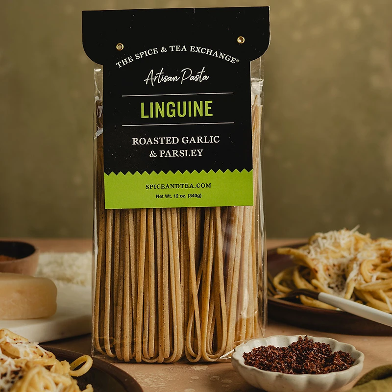 Roasted Garlic Linguine