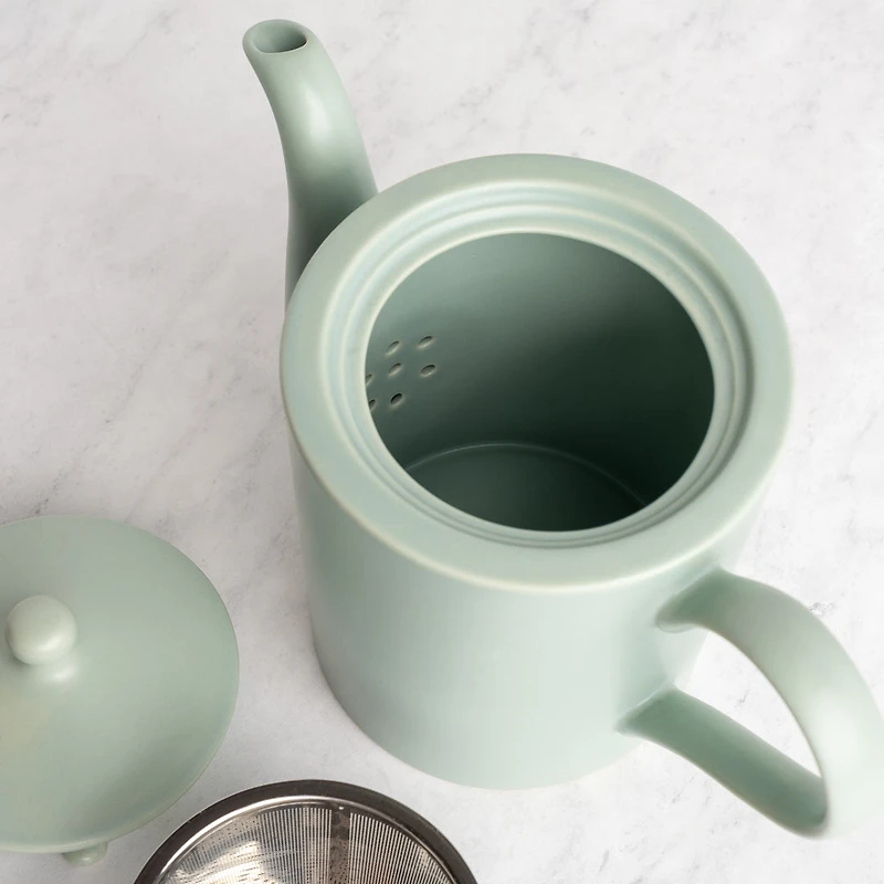 Sage Green Teapot