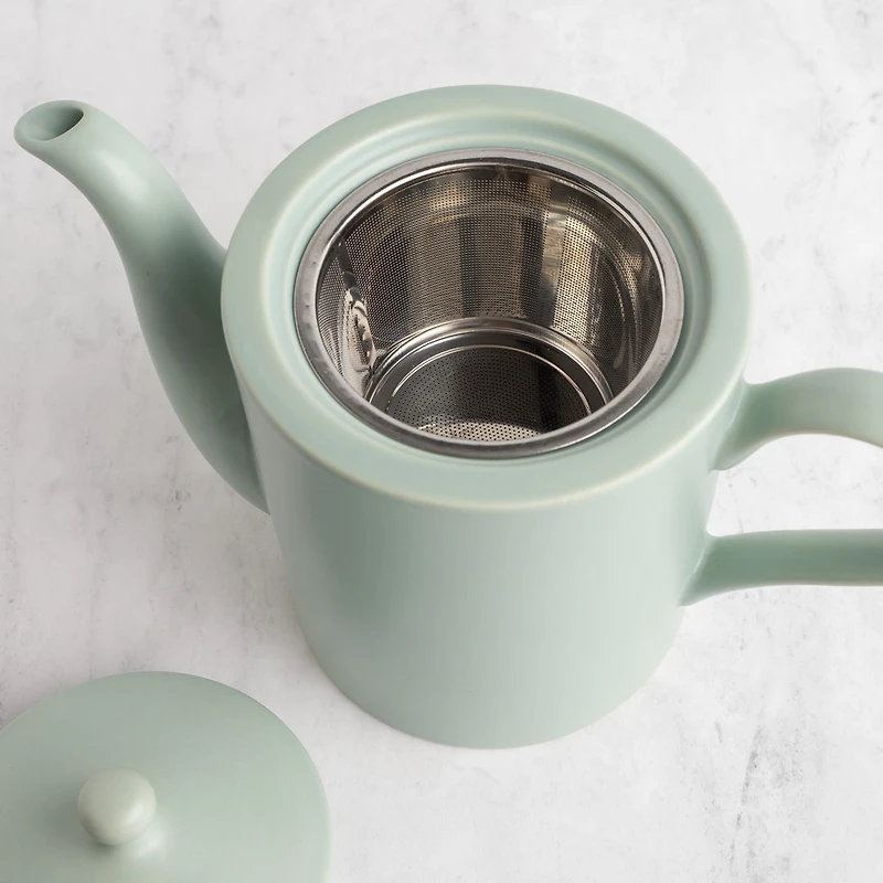Sage Green Teapot