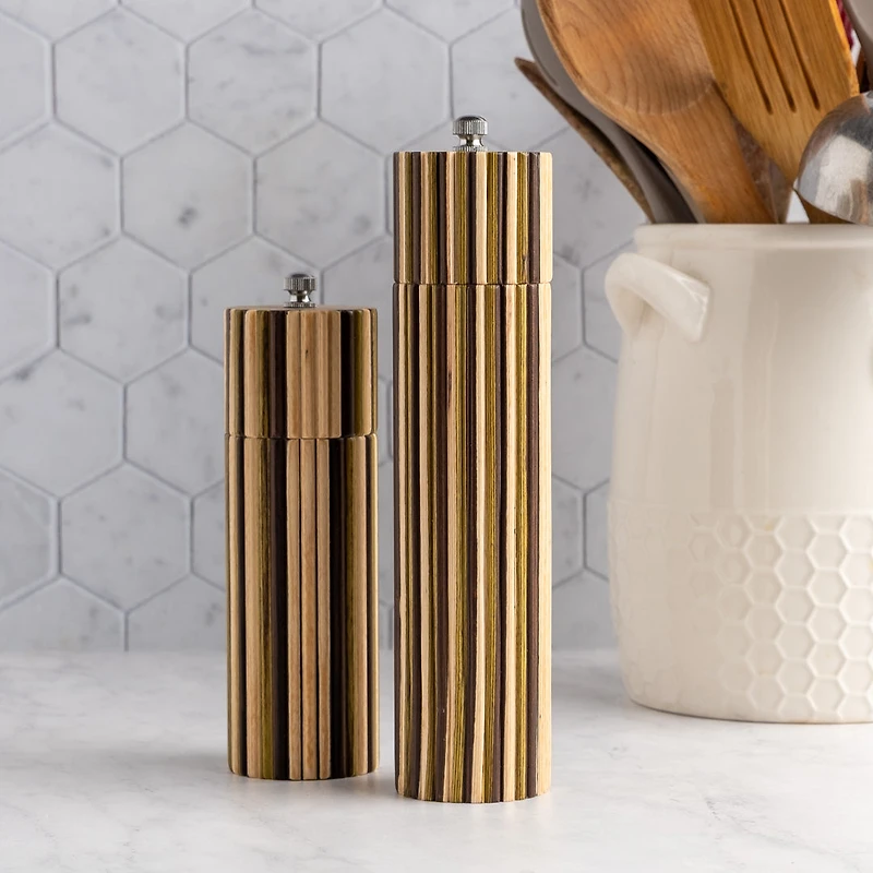 Salt and Pepper Mill Set - Natural