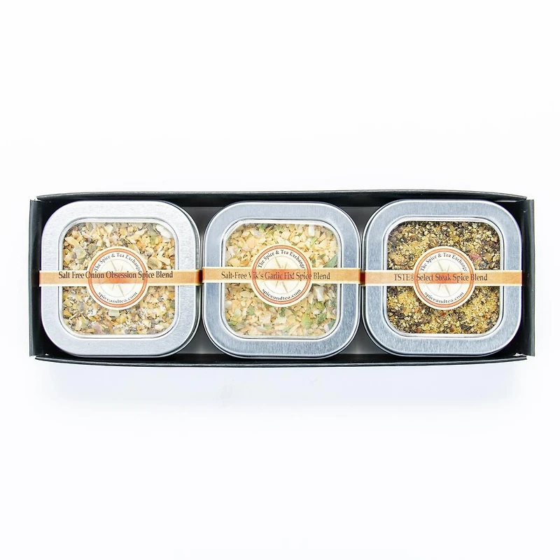 Salt-Free 3 Tin Gift Box