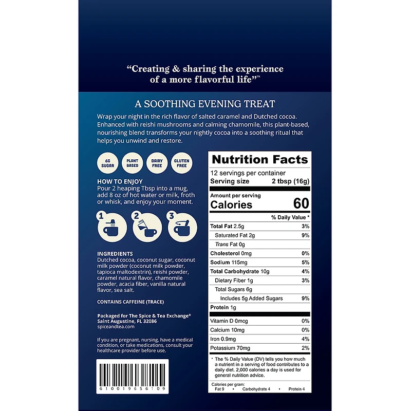 Serenity Cocoa Salted Caramel