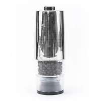 Silver Electric Pepper Mill