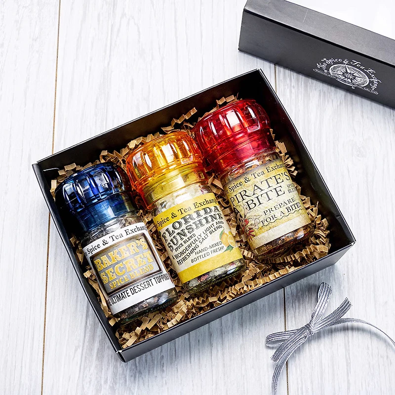 Sweet & Spicy Mini Grinder Trio Gift Box