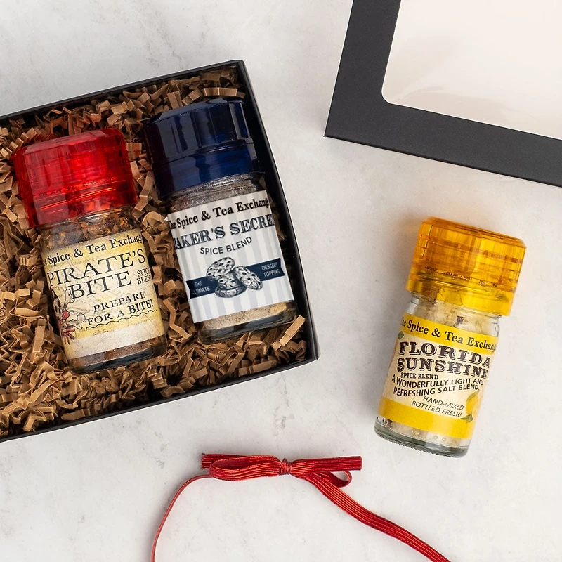 Sweet & Spicy Mini Grinder Trio Gift Box