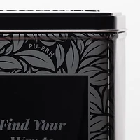 TSTE Reserve Tin - Leaf Motif Black