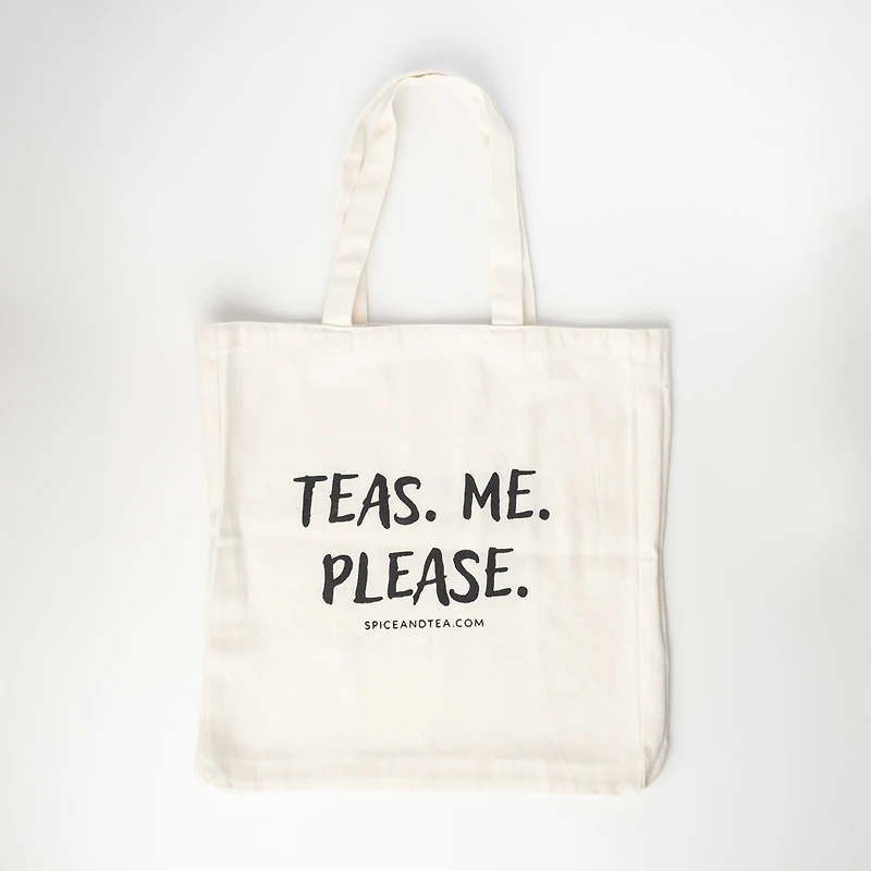 Teas. Me. Please. Tote Bag