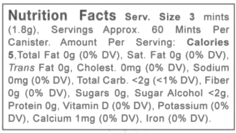 Tropical Mango Tea Mints