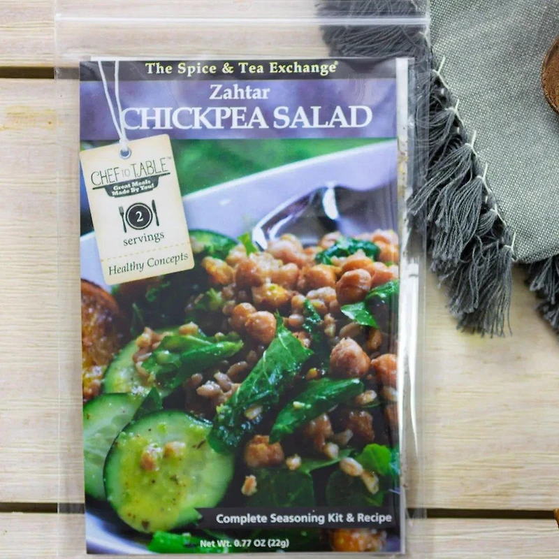 Zahtar Chickpea Salad Recipe Kit