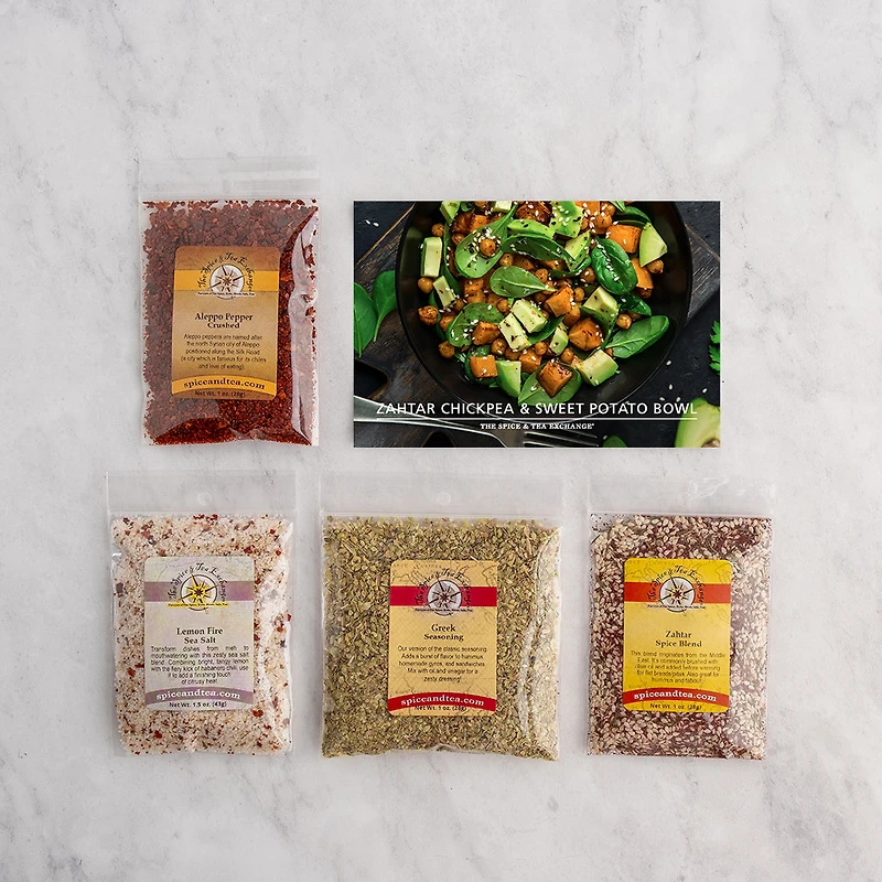 Zahtar Chickpea & Sweet Potato Bowl (Kit)
