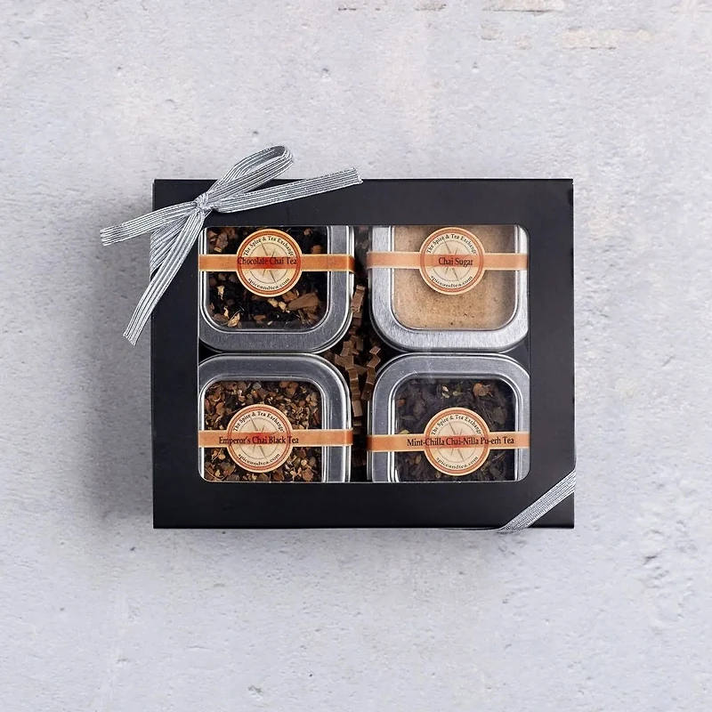 Chai Lover's 4 Tin Gift Box