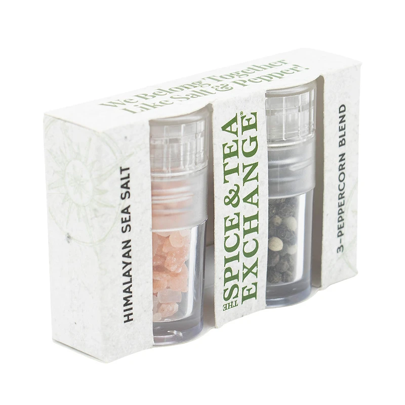 Salt & Pepper Mini Grinder Set