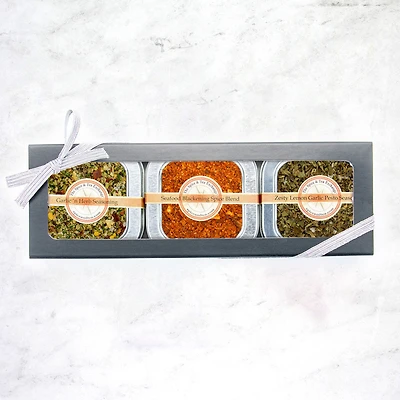 Sizzlin' Seafood 3 Tin Gift Box