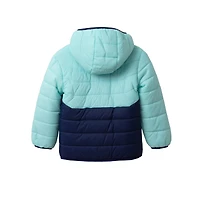 Toddler Girls Deer Harbor Reversible Hooded Jacket