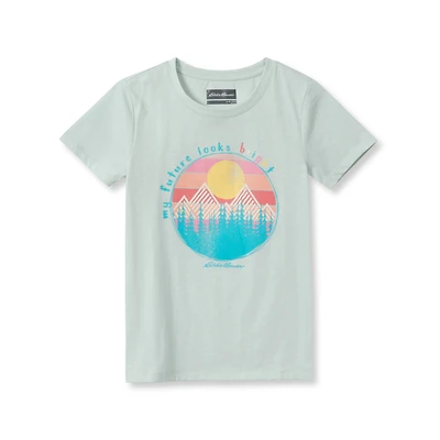 Girls Graphic Short Sleeve T-Shirt