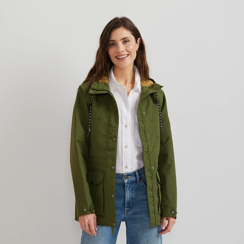 Women's Charly Waterproof Hooded Rain Jacket