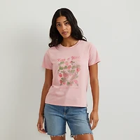 Women's Graphic T-Shirt - Berry