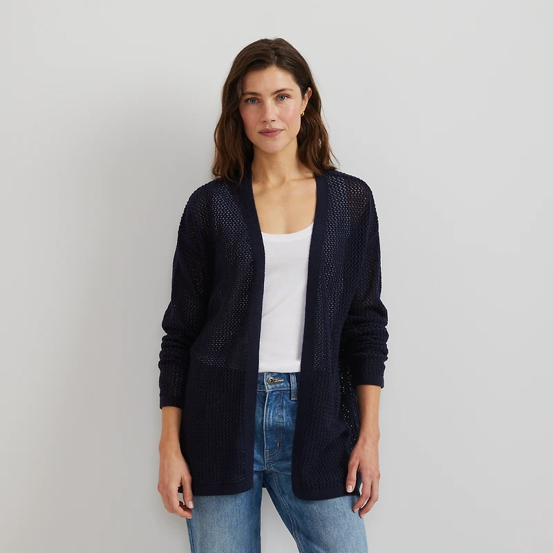 Women's Open-Front Cardigan