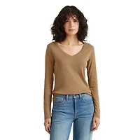Women's Fav Long-Sleeve V-Neck T-Shirt