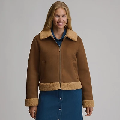 Women's Faux Shearling Jacket