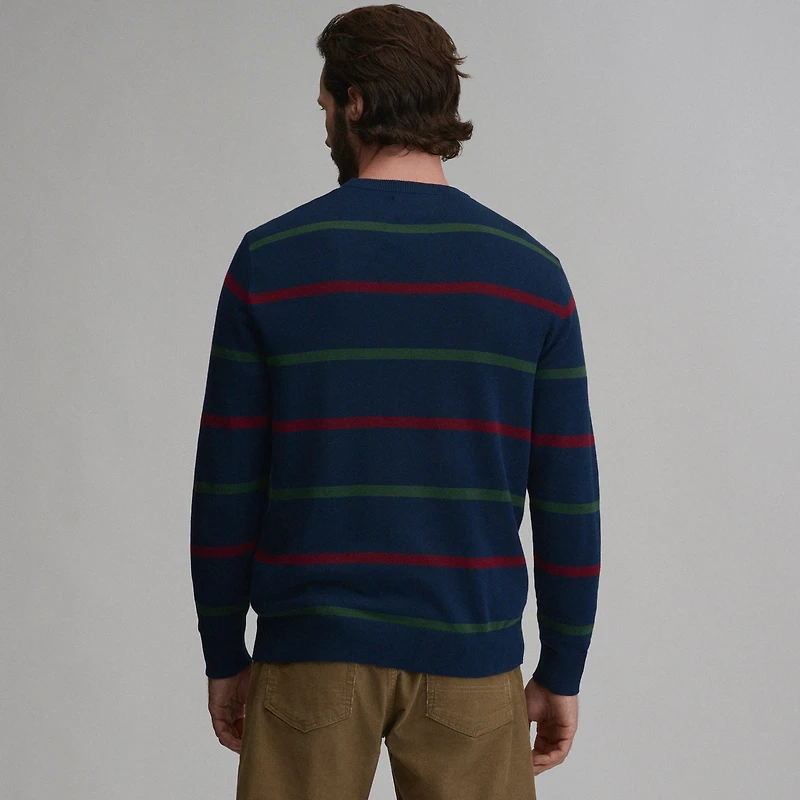 Men's Classic Crew Stripe Sweater