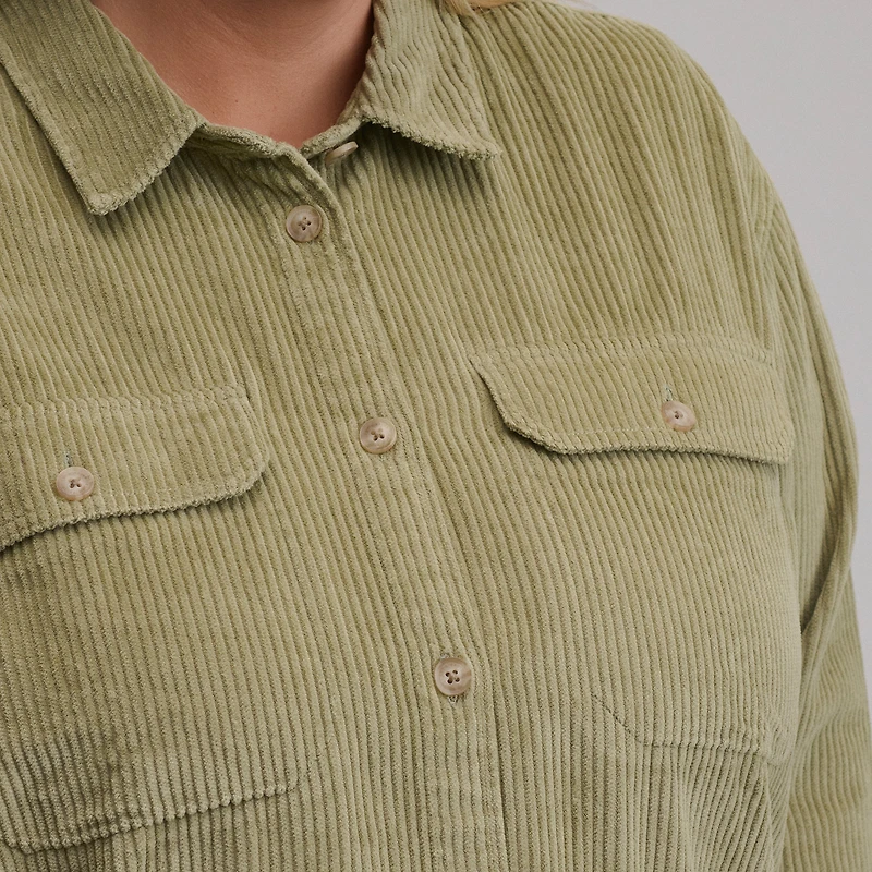 Women's Canyons Corduroy Boyfriend Overshirt