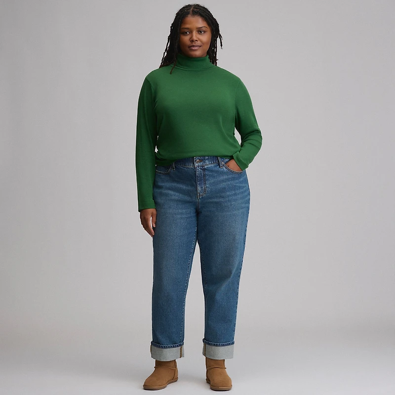 Women's Long-Sleeve Everyday Turtleneck