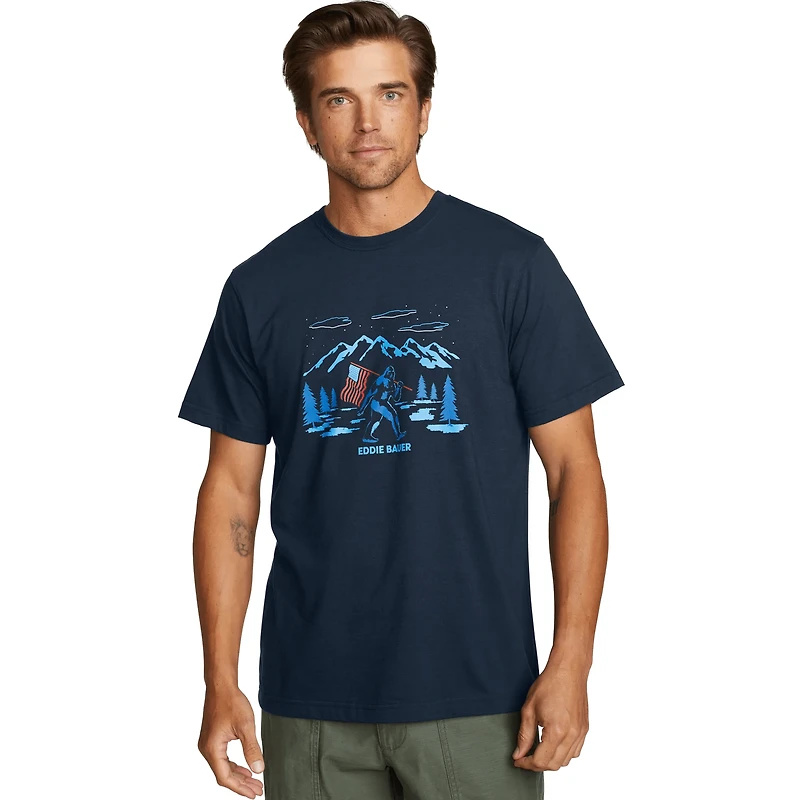 EB Graphic T-Shirt - Squatch Flag