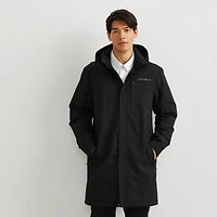 Men's Mainstay Insulated Waterproof Hooded Trench Coat