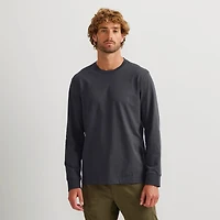 Men's Legend Wash 100% Cotton Long-Sleeve Classic T-Shirt
