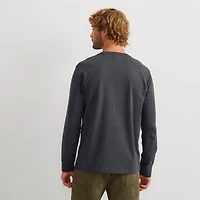 Men's Legend Wash 100% Cotton Long-Sleeve Classic T-Shirt