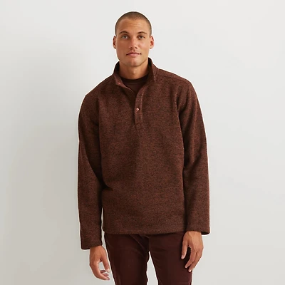Men's Radiator Fleece 2.0 Snap Mock Pullover