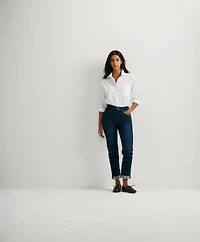 Women's Boyfriend Mid-Rise Slim Fit Jeans