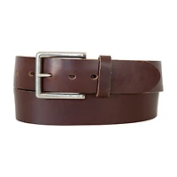 Reinforced Tab Leather Belt