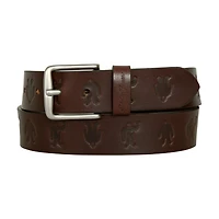 Embossed Sasquatch Harness Leather Belt