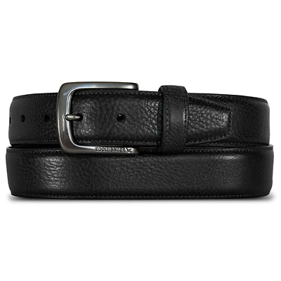 Classic Feather Edge Leather Belt
