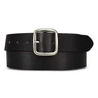 Center Bar Leather Jean Belt