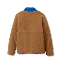 Kids Fleece Mixed Media Jacket