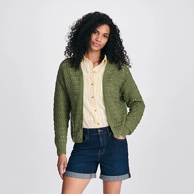 Women's Open Stitch Cardigan